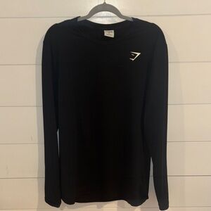 Gymshark Black Long Sleeve Shirt